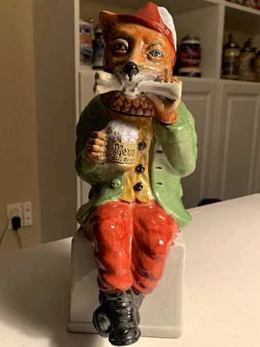 Anheuser busch bevo fox - bevo, stein