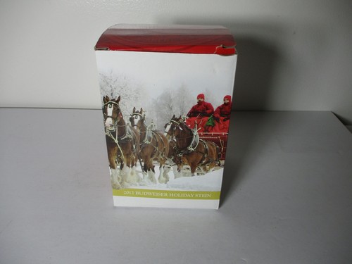 2012 budweiser holiday stein - 2012,